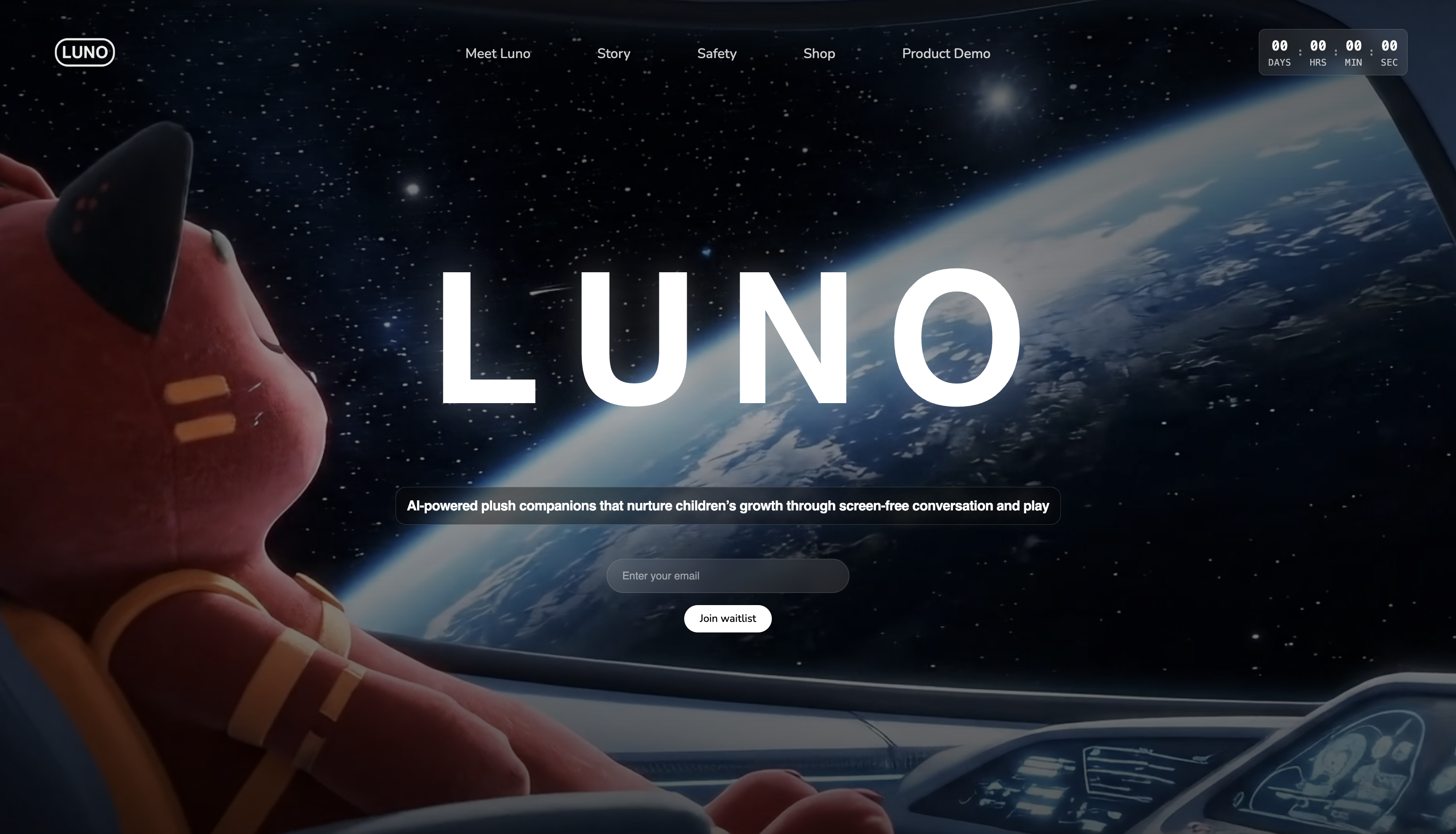 Luno Toys website screenshot